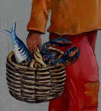 Pêcheur, détail ©Jean Guennal